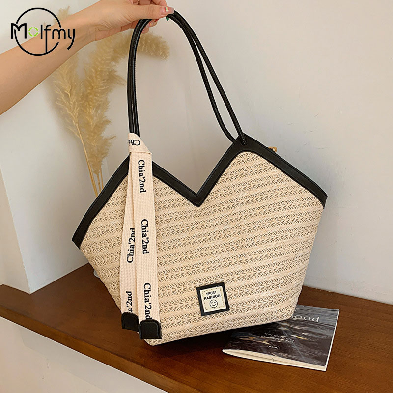 Party Favor Bag - Bayanlar Plaj Çantası Vintage El Yapımı