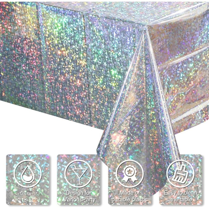 Table Cloth Disposable - 1 adet tek kullanımlık masa örtüsü