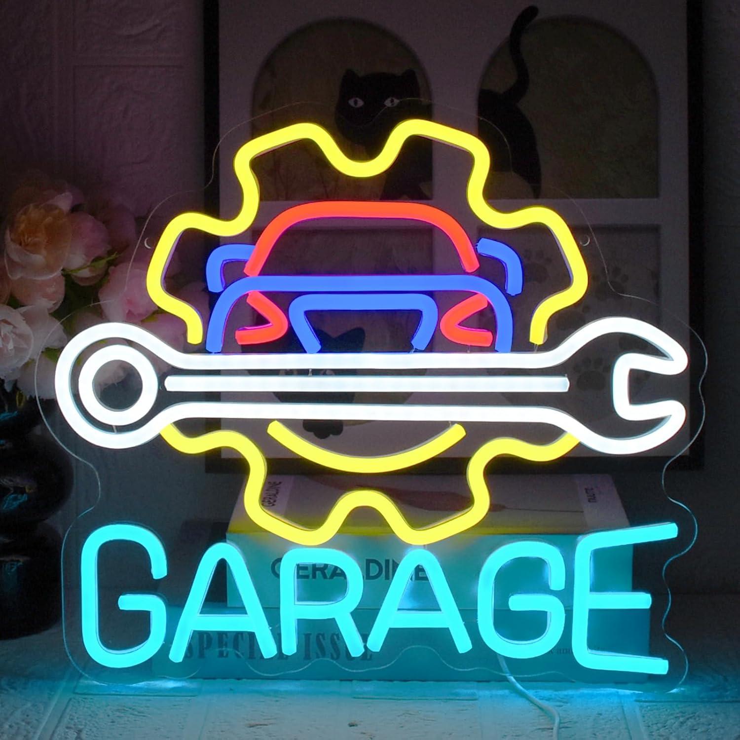 Garaj Neon Tabelası USB Güçlü  - Neon Sign Party incelemesi ve fiyatı