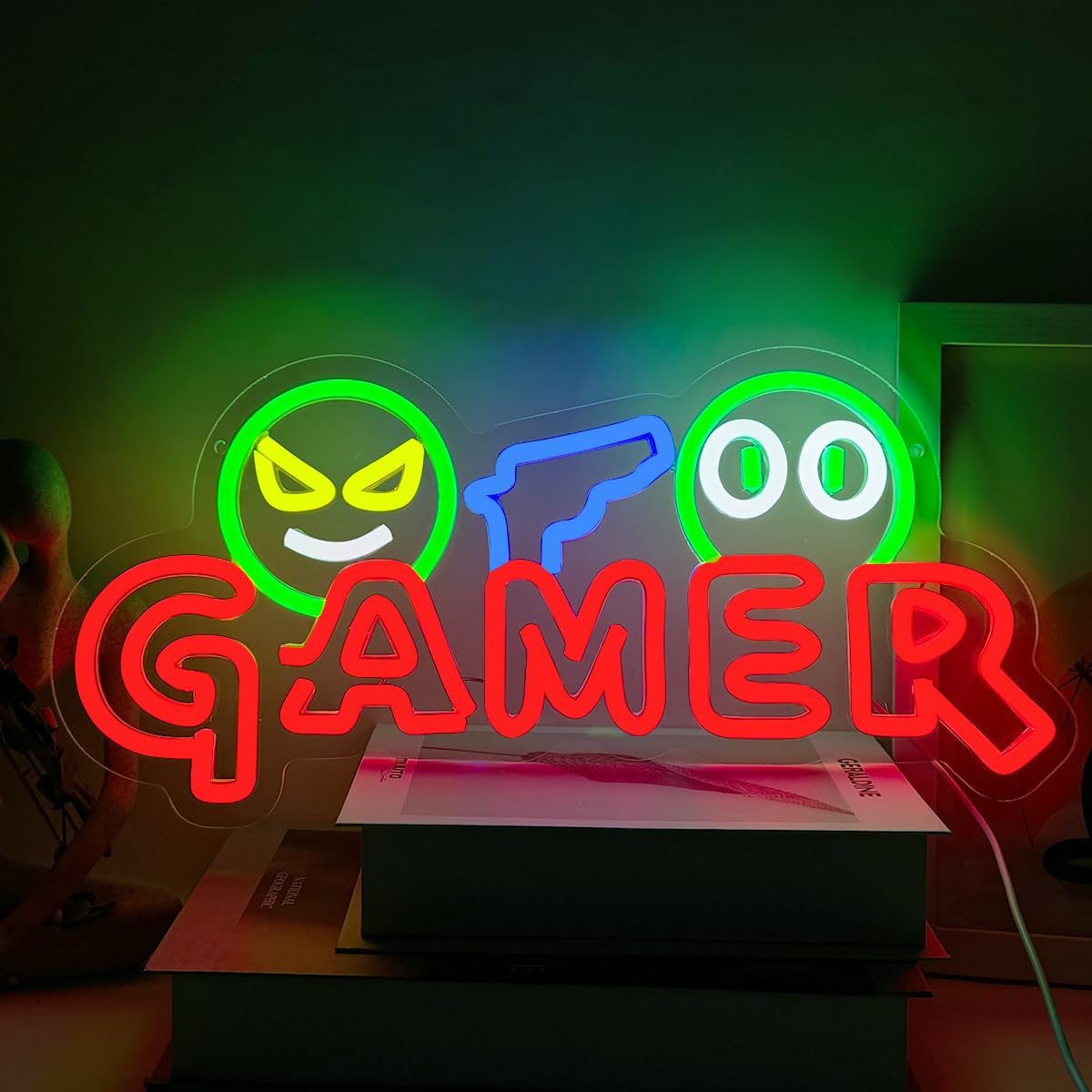 Oyuncu Neon Tabelası LED Duvar - Neon Sign Party incelemesi ve fiyatı