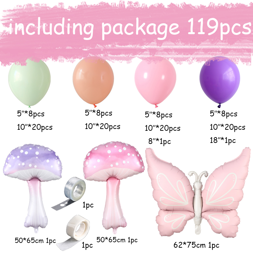 Mantar Kelebek Balon Garland K - Balloon Arch Kit incelemesi ve fiyatı
