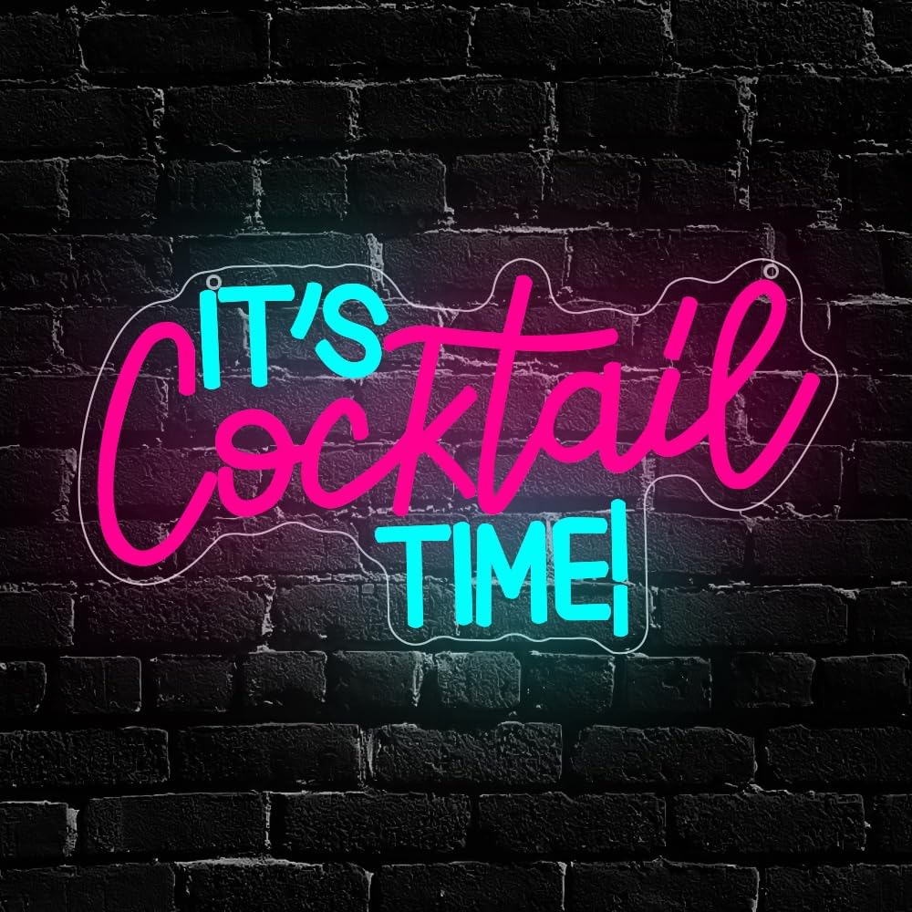 Kokteyller Neon Tabela USB ile - Neon Sign Party incelemesi ve fiyatı