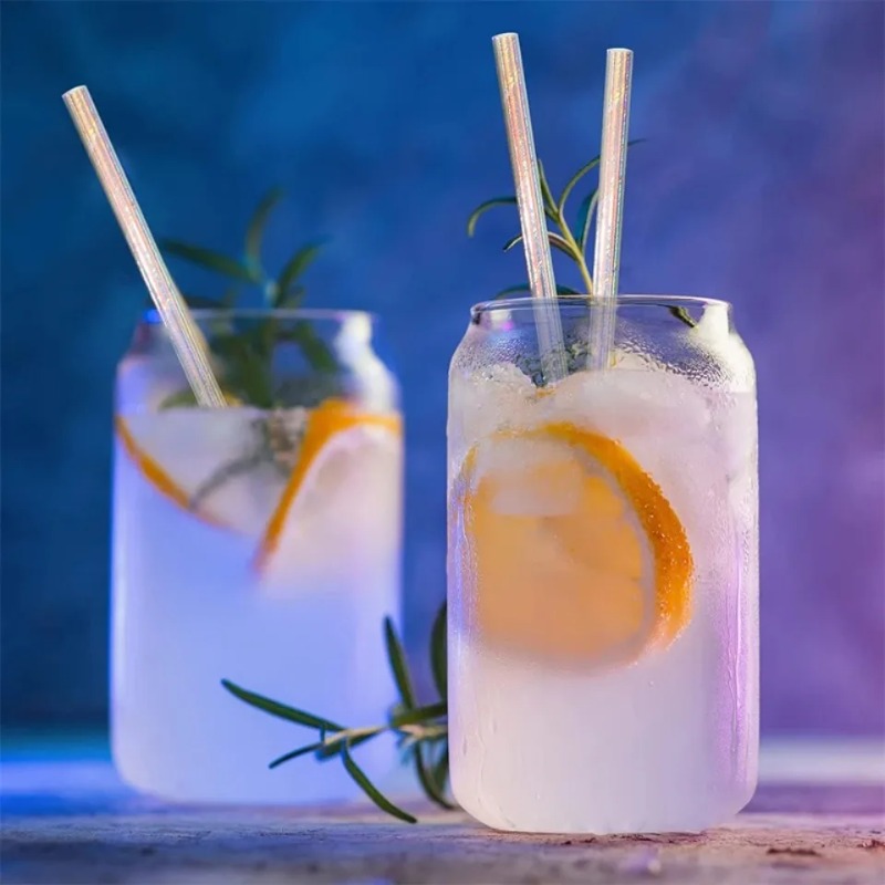 25/50/100 adet gümüş lazer kağ - Paper Straw Color incelemesi ve fiyatı