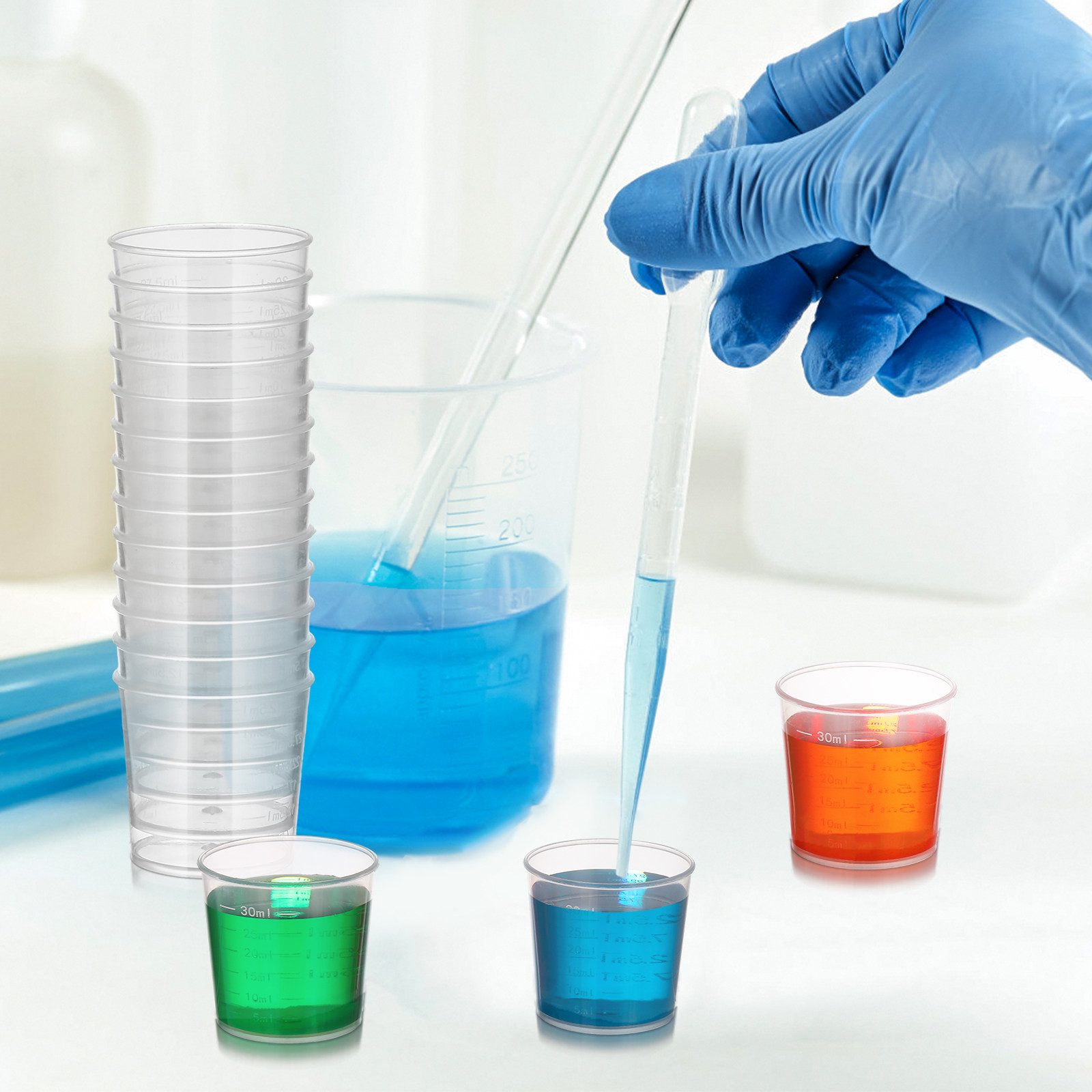 50 Adet 30Ml Plastik Ölçü Kabı - Plastic Cup 50Pcs incelemesi ve fiyatı