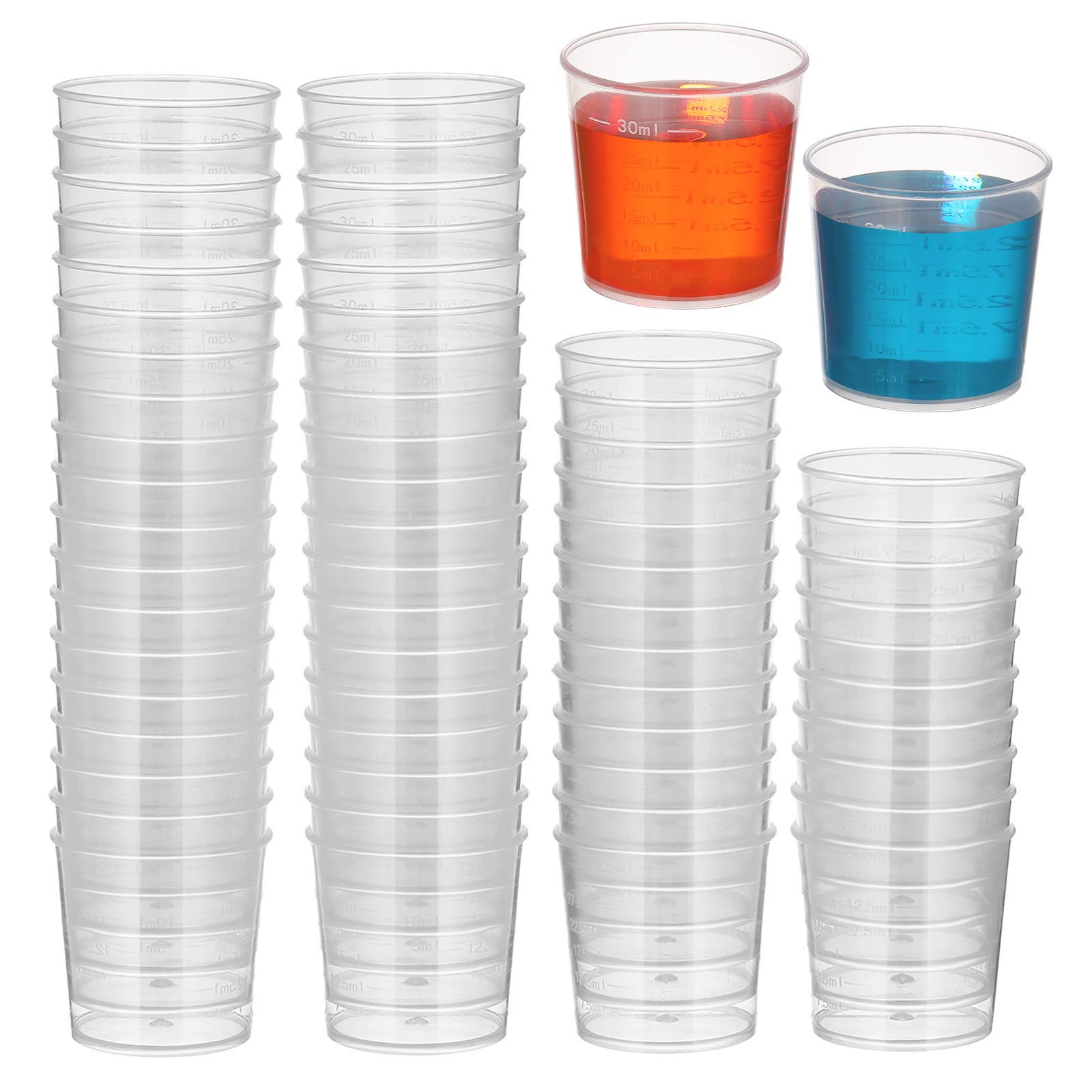 50 Adet 30Ml Plastik Ölçü Kabı - Plastic Cup 50Pcs incelemesi ve fiyatı