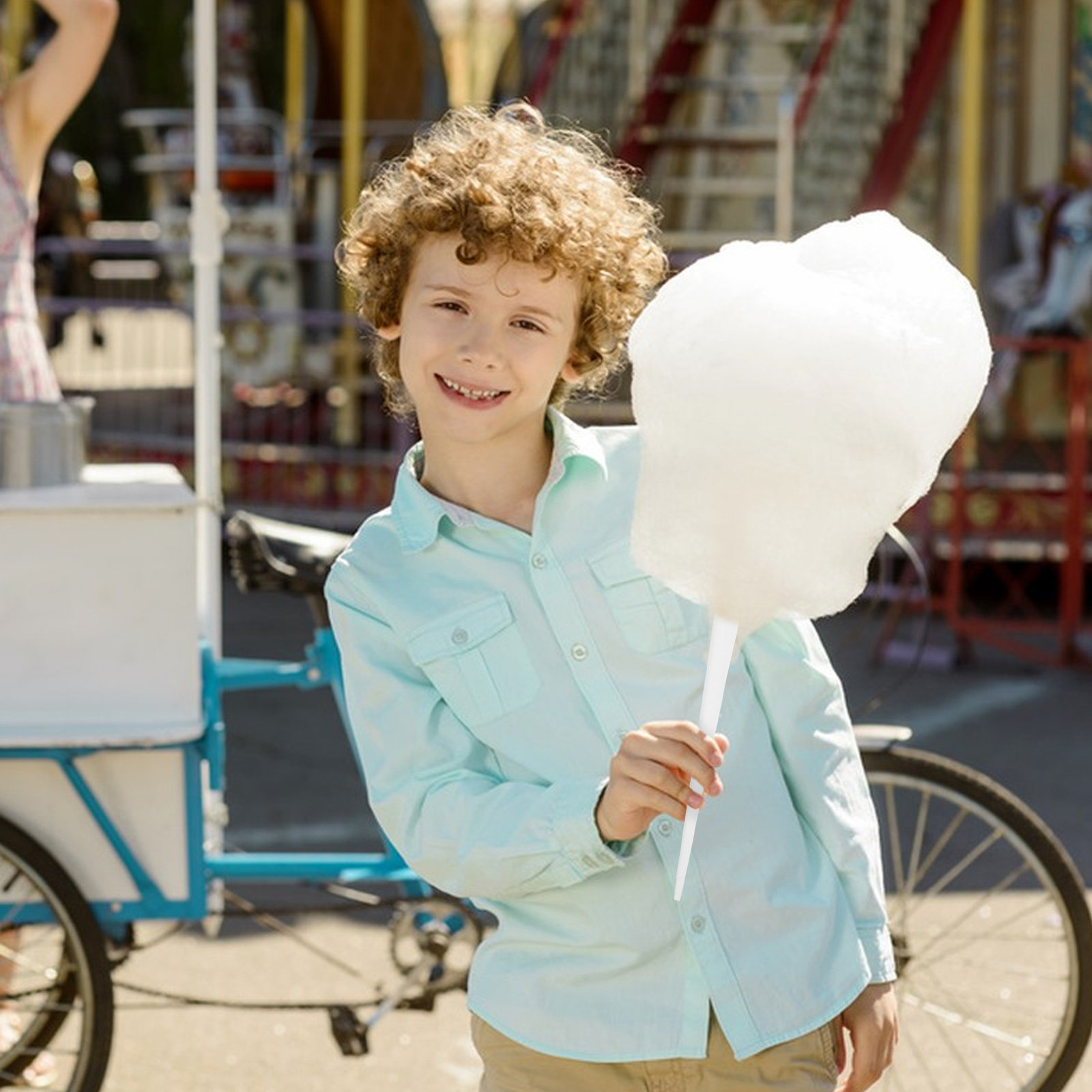 20 adet pamuk şekeri kağıt çub - Cotton Candy Cone incelemesi ve fiyatı
